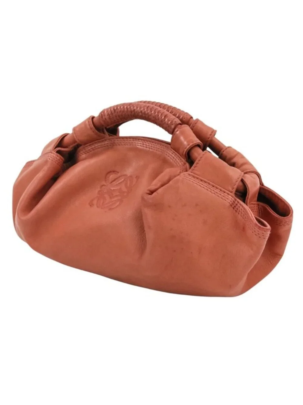 Loewe Nappa Aire Leather Mini Shoulder Bag Pink